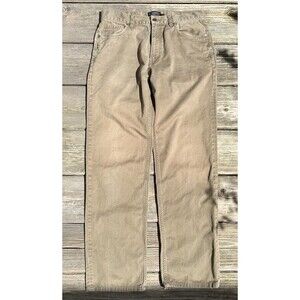 Pendleton Twill Chino Straight Fit Pants Men's Size 32x32 Pocket Light Brown